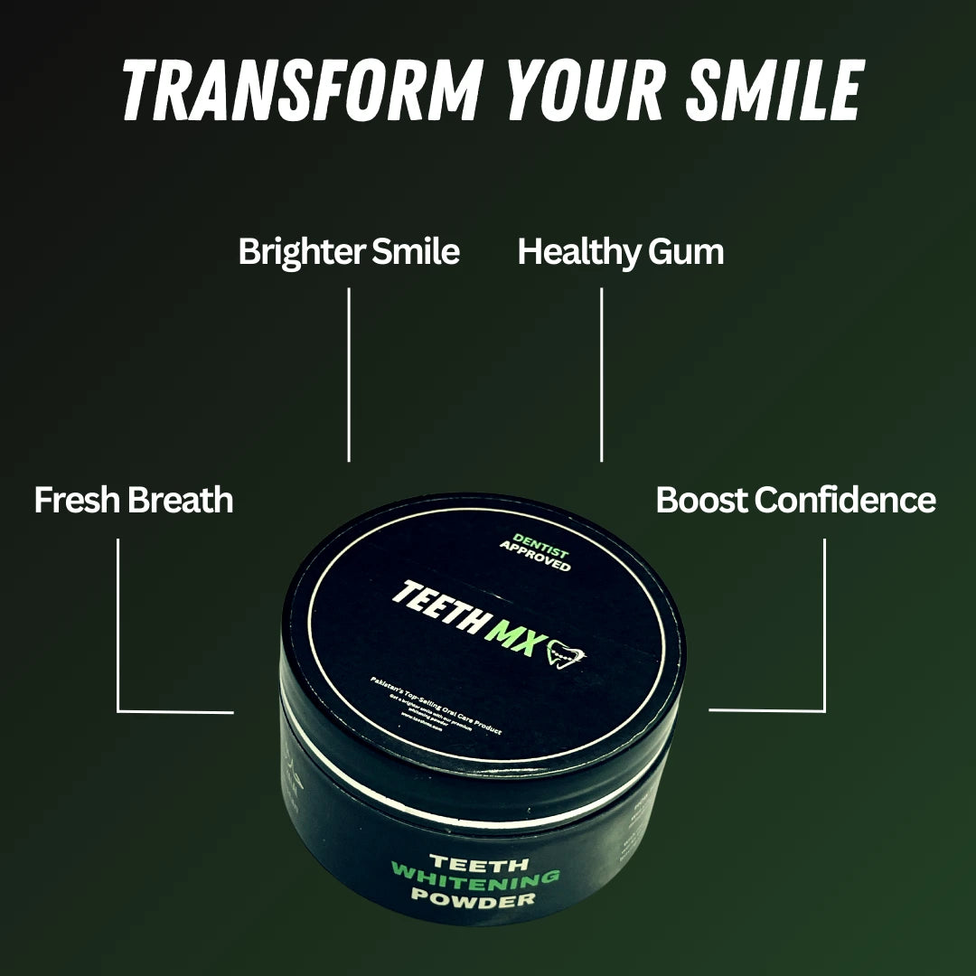 Dentist-Approved Teeth Whitening Powder